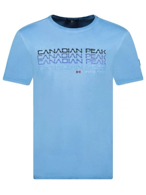 Canadian Peak Koszulka "Jayeak" w kolorze niebieskim rozmiar: XL