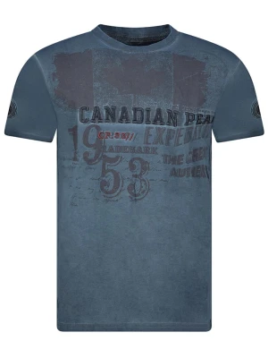 Canadian Peak Koszulka "Jeleganteak" w kolorze granatowym rozmiar: S