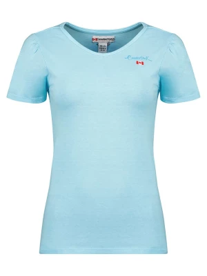 Canadian Peak Koszulka "Jelodieak" w kolorze błękitnym rozmiar: L