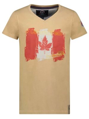 Canadian Peak Koszulka "Jerable" w kolorze beżowym rozmiar: 3XL