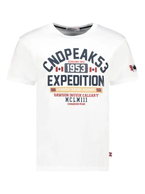 Canadian Peak Koszulka "Jermaniteak" w kolorze białym rozmiar: S