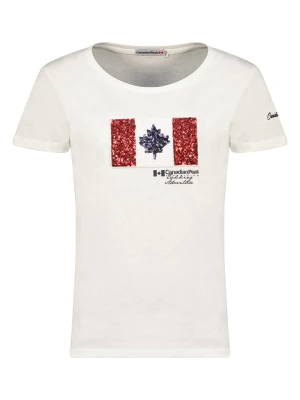 Canadian Peak Koszulka "Jermioneak" w kolorze białym rozmiar: M