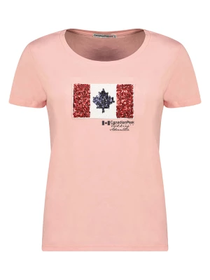 Canadian Peak Koszulka "Jermioneak" w kolorze jasnoróżowym rozmiar: M