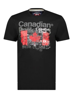 Canadian Peak Koszulka "Jetchupeak" w kolorze czarnym rozmiar: S