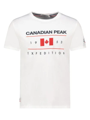 Canadian Peak Koszulka "Jezoleak" w kolorze białym rozmiar: L