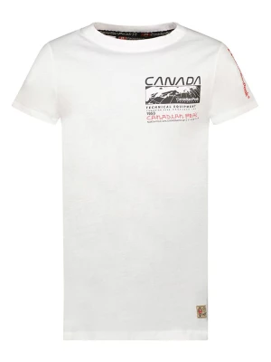 Canadian Peak Koszulka "Jholmeak" w kolorze białym rozmiar: XXL
