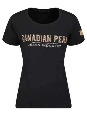 Canadian Peak Koszulka "Jolileak" w kolorze czarnym rozmiar: S