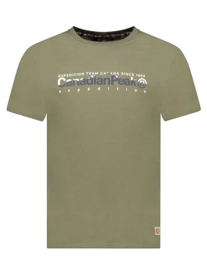 Canadian Peak Koszulka "Jopeakeak" w kolorze khaki rozmiar: XL