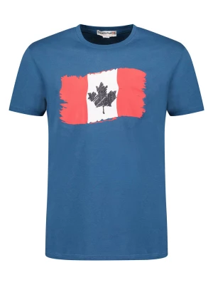 Canadian Peak Koszulka "Jorenteak" w kolorze niebieskim rozmiar: M