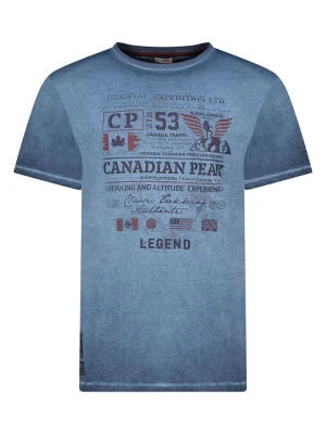 Canadian Peak Koszulka "Jorickeak" w kolorze niebieskim rozmiar: S