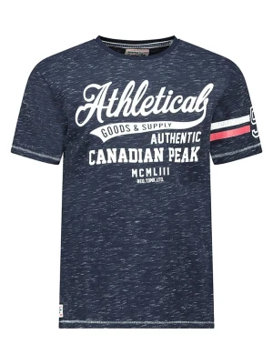 Canadian Peak Koszulka "Jortlabeak" w kolorze granatowym rozmiar: 158