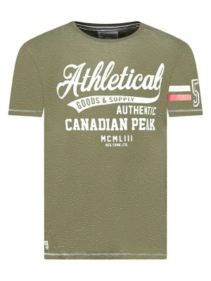 Canadian Peak Koszulka "Jortlabeak" w kolorze khaki rozmiar: 164