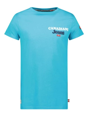 Canadian Peak Koszulka "Jouppeak" w kolorze turkusowym rozmiar: XL