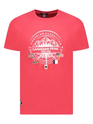 Canadian Peak Koszulka "Jovanyeak" w kolorze czerwonym rozmiar: XL