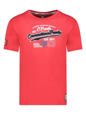 Canadian Peak Koszulka "Jurbeak" w kolorze czerwonym rozmiar: M