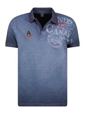 Canadian Peak Koszulka polo "Kadventureak" w kolorze granatowym rozmiar: S