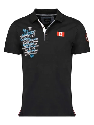 Canadian Peak Koszulka polo "Kancreak" w kolorze czarnym rozmiar: S