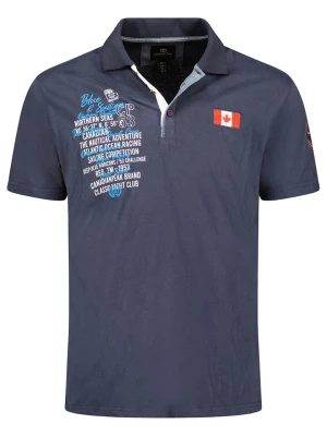 Canadian Peak Koszulka polo "Kancreak" w kolorze granatowym rozmiar: S