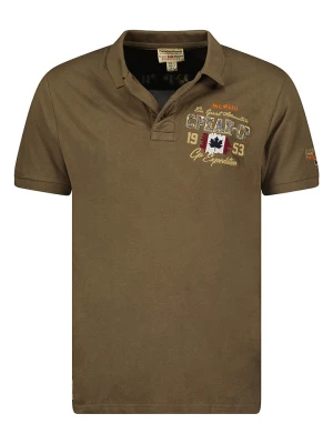 Canadian Peak Koszulka polo "Kapriceak" w kolorze khaki rozmiar: M