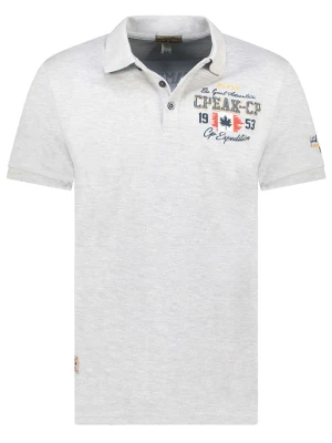 Canadian Peak Koszulka polo "Kapucineak" w kolorze szarym rozmiar: M