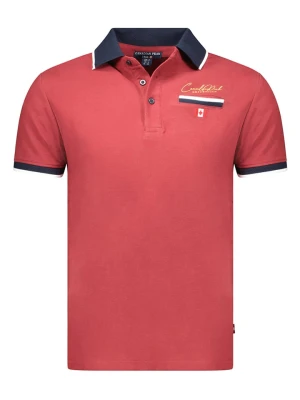 Canadian Peak Koszulka polo "Kareak" w kolorze bordowym rozmiar: L