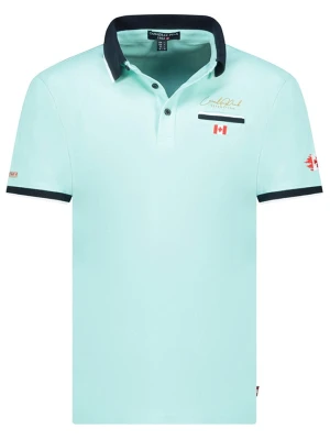 Canadian Peak Koszulka polo "Kareak" w kolorze miętowym rozmiar: S