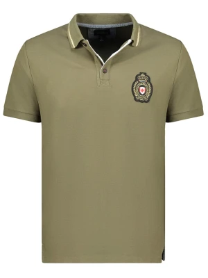 Canadian Peak Koszulka polo "Kariteak" w kolorze khaki rozmiar: M
