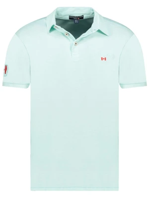 Canadian Peak Koszulka polo "Karseak" w kolorze błękitnym rozmiar: S