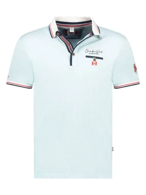 Canadian Peak Koszulka polo "Kblendeak" w kolorze błękitnym rozmiar: S
