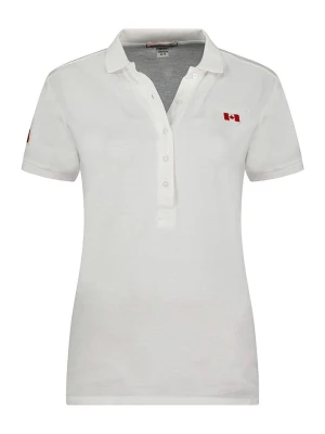 Canadian Peak Koszulka polo "Kellyeak" w kolorze białym rozmiar: XL