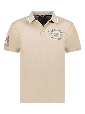 Canadian Peak Koszulka polo "Kilsvikeak" w kolorze beżowym rozmiar: L