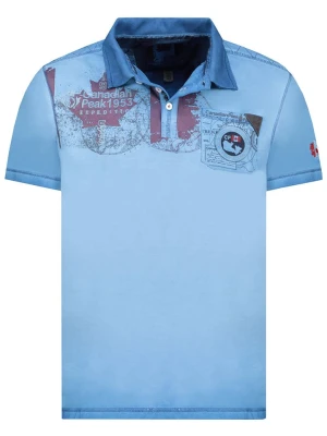 Canadian Peak Koszulka polo "Kimaceak" w kolorze niebieskim rozmiar: S