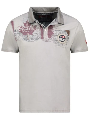Canadian Peak Koszulka polo "Kimaceak" w kolorze szarym rozmiar: L