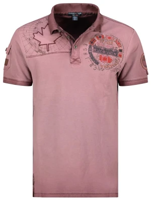 Canadian Peak Koszulka polo "Kinflateak" w kolorze bordowym rozmiar: S