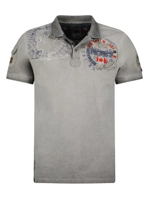 Canadian Peak Koszulka polo "Kinflateak" w kolorze szarym rozmiar: S