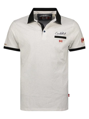 Canadian Peak Koszulka polo "Kingdomeak" w kolorze białym rozmiar: 3XL