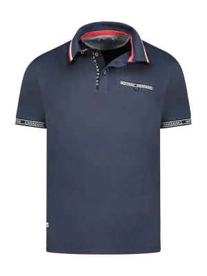 Canadian Peak Koszulka polo "Klarkeak" w kolorze granatowym rozmiar: L