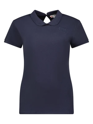 Canadian Peak Koszulka polo "Koctaileak" w kolorze granatowym rozmiar: L