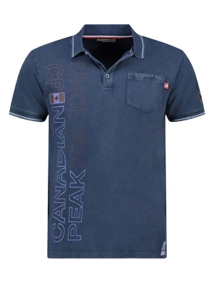 Canadian Peak Koszulka polo "Konakreak" w kolorze granatowym rozmiar: S