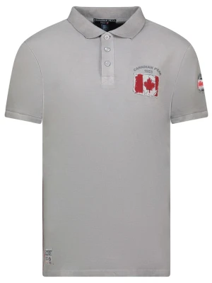 Canadian Peak Koszulka polo "Kotzeak" w kolorze szarym rozmiar: XXL