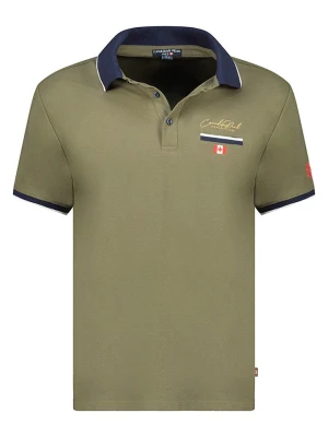 Canadian Peak Koszulka polo w kolorze khaki rozmiar: S