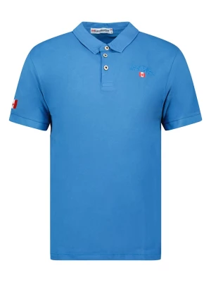 Canadian Peak Koszulka polo w kolorze niebieskim rozmiar: S
