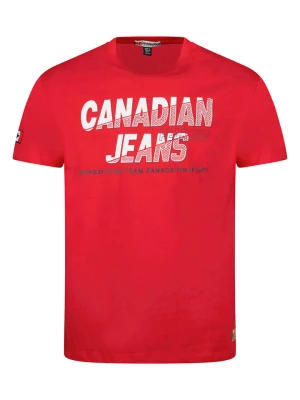Canadian Peak Koszulka w kolorze czerwonym rozmiar: M