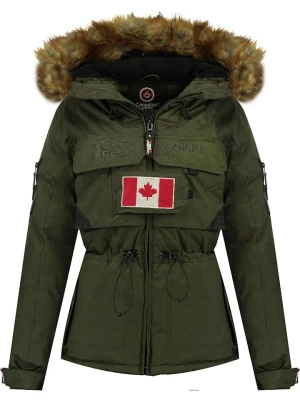 Canadian Peak Kurtka zimowa "Bantouneak" w kolorze khaki rozmiar: XL