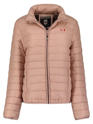 Canadian Peak Kurtka pikowana "Atikeak" w kolorze szaroróżowym rozmiar: L