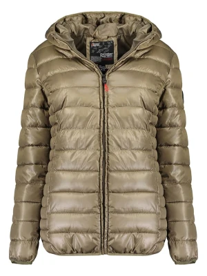 Canadian Peak Kurtka pikowana "Colombiana Hood" w kolorze oliwkowym rozmiar: 140