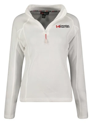 Canadian Peak Kurtka polarowa "Tugeak" w kolorze białym rozmiar: XXL