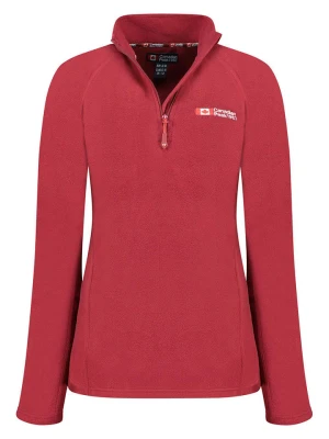 Canadian Peak Kurtka polarowa "Tugeak" w kolorze bordowym rozmiar: XXL