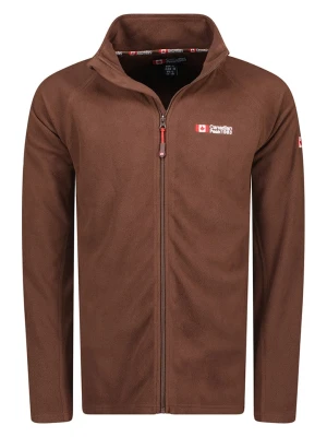 Canadian Peak Kurtka polarowa "Tugeak" w kolorze brązowym rozmiar: 3XL