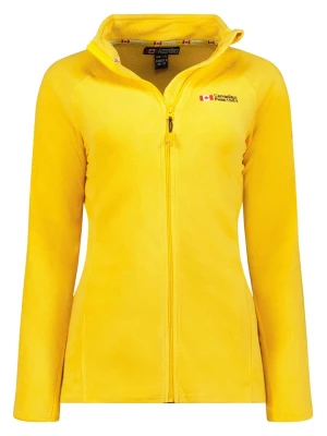 Canadian Peak Kurtka polarowa "Tugeak" w kolorze żółtym rozmiar: XL